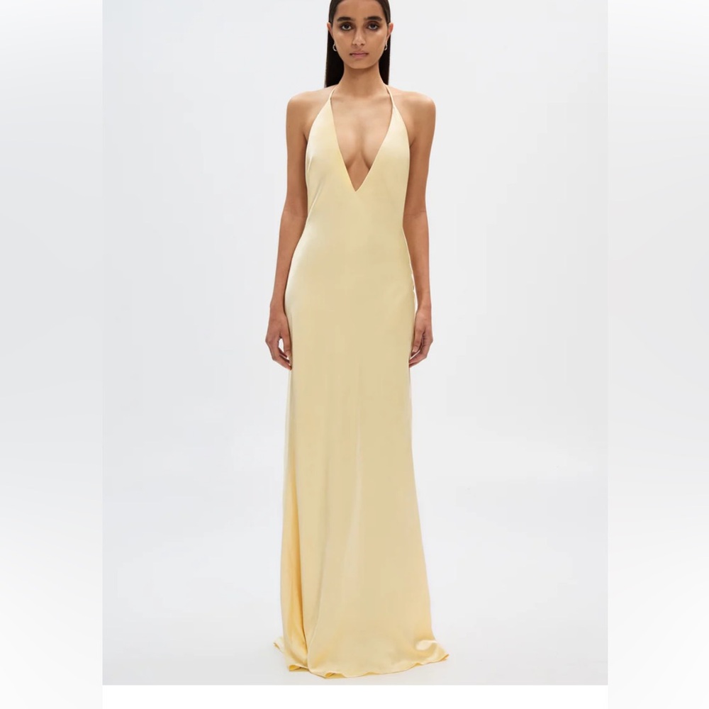 Chic Yellow Maxi Dress